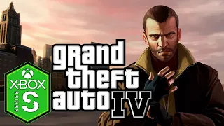 Grand Theft Auto 4 Xbox Series S Gameplay Review