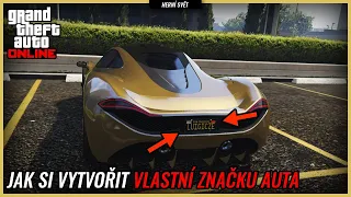 Jak si vytvořit vlastní značku auta v GTA 5 Online | Herní svět