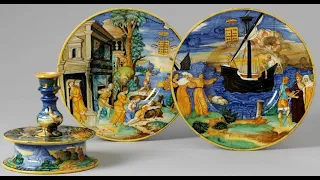 Коллекция Медичи: майолика Фонтана / Medici Collection: 'Istoriato', Maiolica Fontana (Bargello)