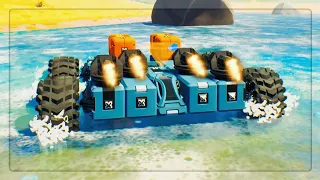 I Battle AWESOME New POWERFUL Techs And LEARN Tractor Beams in TerraTech Worlds