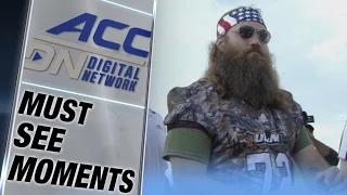 Duck Dynasty's Willie Robertson Flips Coin at College Football Game | ACC Must See Moment