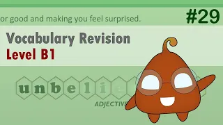 Revisiting English Vocabulary: Refreshing Your B1 Level Knowledge #29