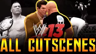 WWE '13 - ALL CUT SCENES - ATTITUDE ERA SHOWCASE MODE