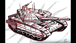 T-90 the great - Russian main battle tank