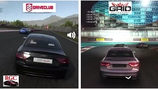 Driveclub vs GRID Autosport - Audi RS5 Graphics & Sound Comparison