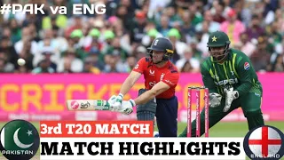 PAKISTAN vs ENGLAND 3rd T20 MATCH HIGHLIGHTS 2024 ll PAK vs ENG HIGHLIGHTS...