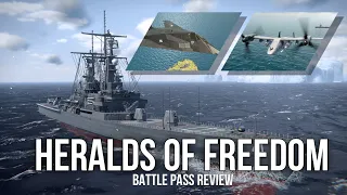 Modern Warships New Battlepass - Herald of Freedom