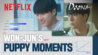 12 minutes of Won-jun acting like a puppy dog | DOONA! | Netflix [ENG SUB]