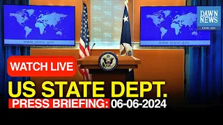 🔴LIVE: US State Dept. Briefs Media | Israel-Gaza War | Joe Biden | Netanyahu | DAWN News English