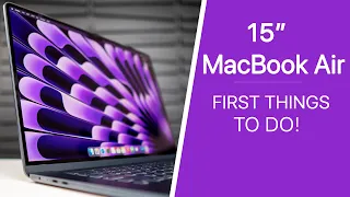 MacBook Air M2 - First 20 Things to Do! (Tips & Tricks)