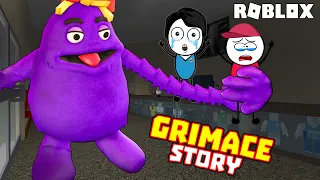 Roblox Grimace Shake Story Chapter 2 - Scary Obby | Khaleel and Motu Gameplay