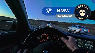 BMW 5 Series F10 525d (2012) | POV Drive (Binaural ASMR)