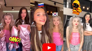 kika kim with Anokhina Liza best tiktok compilation february 2022