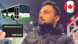 Bus System in Canada | How to travel in Bus in Canada using PRESTO CARD | How to get it? | VLOG 2