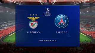 Benfica vs PSG | UEFA Champions League 5th October 2022 Full Match | PS5