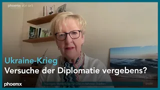 phoenix tagesgespräch mit Stefanie Babst u.a. zum Krieg in der Ukraine am 27.05.24