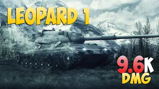 Leopard 1 - 6 Frags 9.6K Damage - Serious! - World Of Tanks