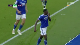 Parson Daka Goal Vs Man United | Leicester Vs Manchester United | 4-2