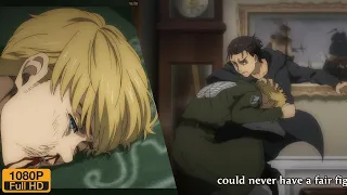 EREN VS ARMIN, THE FULL FIGHT! [1080P HD] | "the two of us could never have a fair fight"