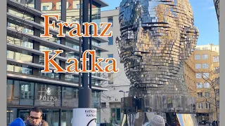 Franz Kafka’s Head - Spinning Head of Kafka - Prague Czech Republic - StreetS