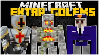 МАЙНКРАФТ ГОЛЕМ МОД КАК СДЕЛАТЬ ГОЛЕМА ИЗ АДА ОБЗОР МОДА - MINECRAFT MODS