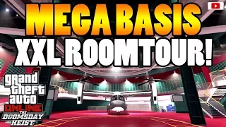 😵MEGA BASIS Tuning + XXL RoomTour!😵 [GTA 5 Online Doomsday Heist Update DLC]