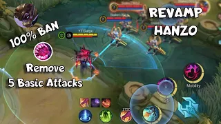 MLBB REVAMP HANZO MOBILE LEGENDS HERO REVAMP || REVAMP HERO MLBB || MOBILE LEGENDS REVAMP HERO #mlbb