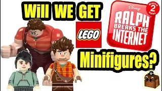 Wreck It Ralph 2 LEGO Custom Minifigures