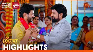 Meena - Highlights | 25 April 2024 | Tamil Serial | Sun TV