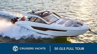 Cruisers Yachts 50 GLS Outboard | Full Tour