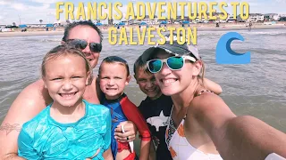 VLOG|| Galveston Texas || family vacation