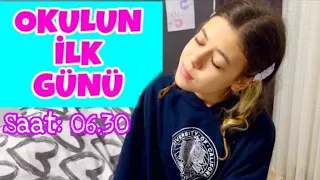 OKULUN İLK GÜNÜ VLOG || Okul Sabah Rutinim. Tuana Zeybek