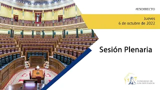 Sesión Plenaria (06/10/2022)