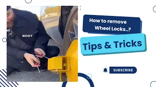 How to remove Wheel Locks || Tips and Tricks