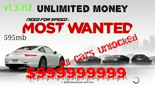 How to Download Need For Speed Most Wanted (MOD APK) On Android - Unlimited Money, Unlocked Cars