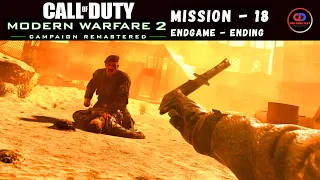 Call of Duty: Modern Warfare 2 Remastered | Endgame | Mission 18 | Gameplay | PC Walkthrough |