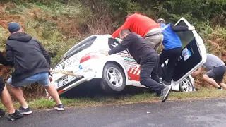 Finale des Rallyes 2023 - Show and after crash #mistakes #rallying #motorsport #crash #rally #wrc