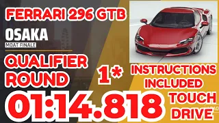 Asphalt 9 - FERRARI 296 GTB Grand Prix | Qualifier Round 1⭐ Touchdrive Instructions | Moat Finale