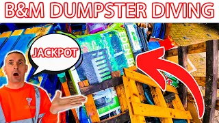 DUMPSTER DIVING AT UK RETAIL PARKS (RARE B&M SCORE)