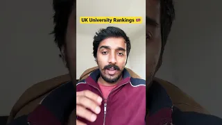 UK university ranking