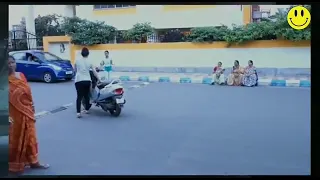 Papa Ki Pari // Part 1 // Girls Scooty Crashed // Comedy Video😂😂😂(1)