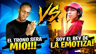 El TikToker Roberth Ceballos VS Ely2 Por El Trono Del Rey De La Emotiza 😱