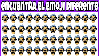 encuentra el emoji diferente - encontra o emoji diferente  x3 🐸🐸  find to emoji jogo da emoji