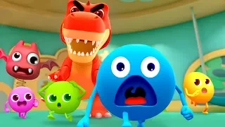 Colorful Candies in Toy Land | Colors Song,  Dinosaur Songs | Nursery Rhymes | Baby Songs | BabyBus