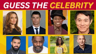 Celebrity quiz: Can you guess the stars? | 50 Guess the Celebrity quiz. #quiz #quickthinkers