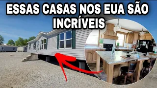 CASAS MÓVEIS NOS EUA - FIZ TOUR EM 5, VOCÊ VAI PIRAR !!!