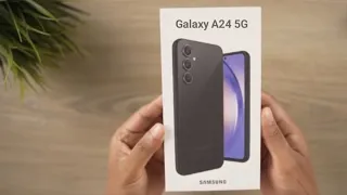 Samsung Galaxy A24 Black Unboxing And Review!