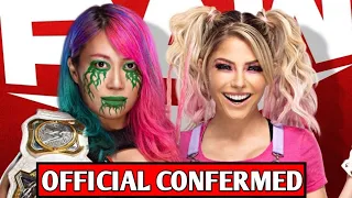 WWE  Official Confermed Alexa Bliss Vs Asuka  Raw Women's Championship |