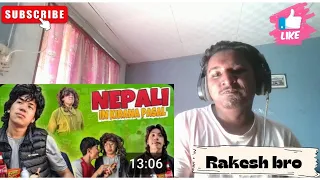 React on Nepali in kirana pasal //jerry Limbu//COMEDY VIDEO//Rakesh bro//