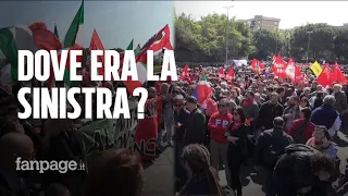 Torre Maura, antifascisti e Casapound in piazza: "Dove era la sinistra nei giorni scorsi?"